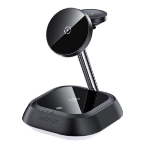 Fast Wireless Charger Desktop Holder E16 | מטען לטלפון + שעון + אוזניות - שלוש באחד