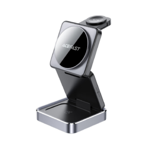 Fast Wireless Charger Desktop Holder E20 | מטען לטלפון | שעון + אוזניות - שלוש באחד