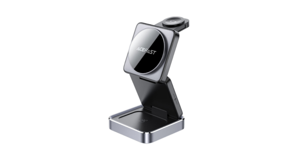 Fast Wireless Charger Desktop Holder E20 | מטען לטלפון | שעון + אוזניות - שלוש באחד