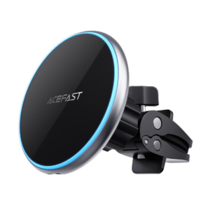 Fast Wireless Charger Car Mount Magnetic Holder D3 15W | מעמד מגנטי לרכב עם טעינה אלחוטית
