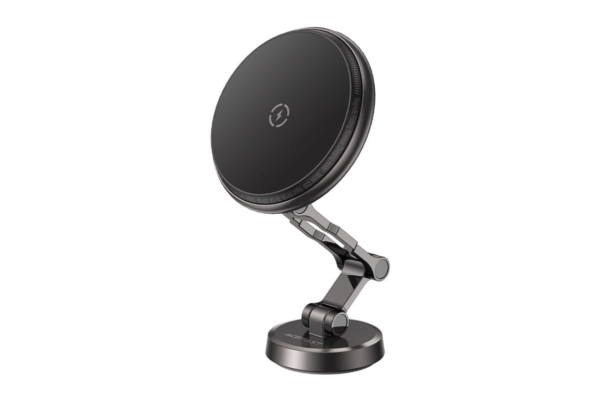 Fast Wireless Charger Magnetic Car Holder D30 | מעמד מגנטי לרכב עם טעינה אלחוטית
