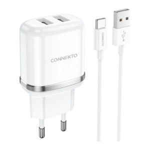 USB TO Type-c connekto | מטען 2 יציאות 12W + כבל